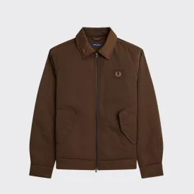 03084 Fred Perry Quilted Zip Through Jacket